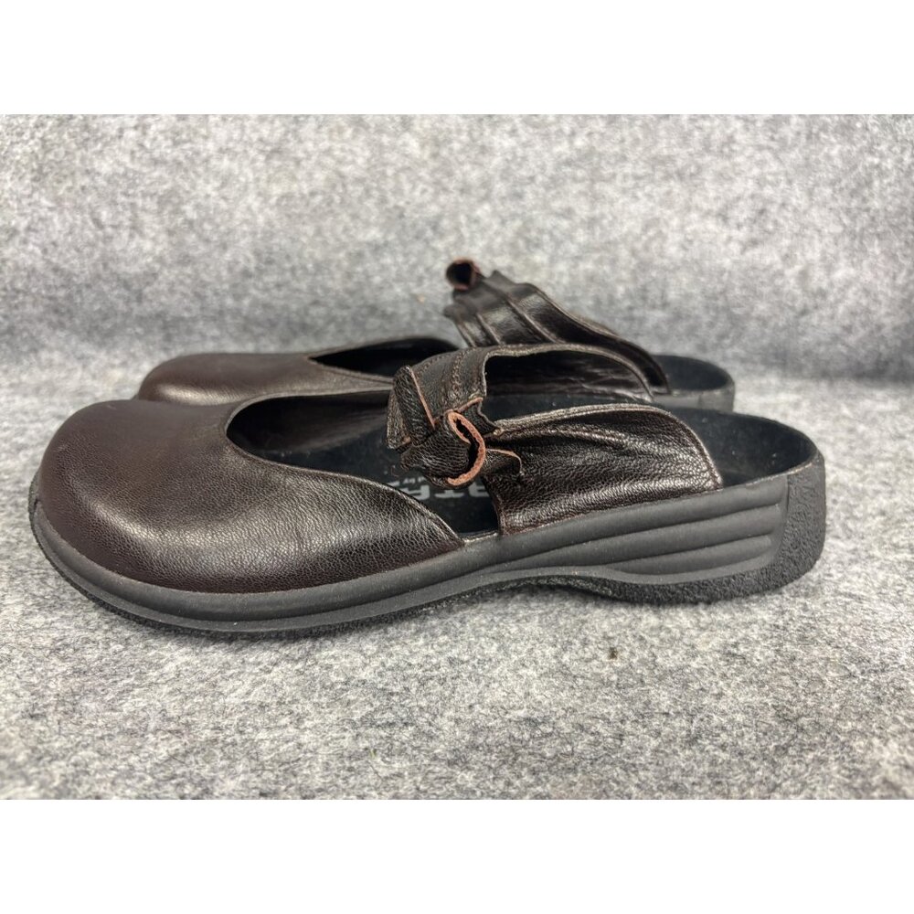 Tatami Shoes Womens Size 41 Brown‎ Mary Jane Comfort Leather Strap Arch Support